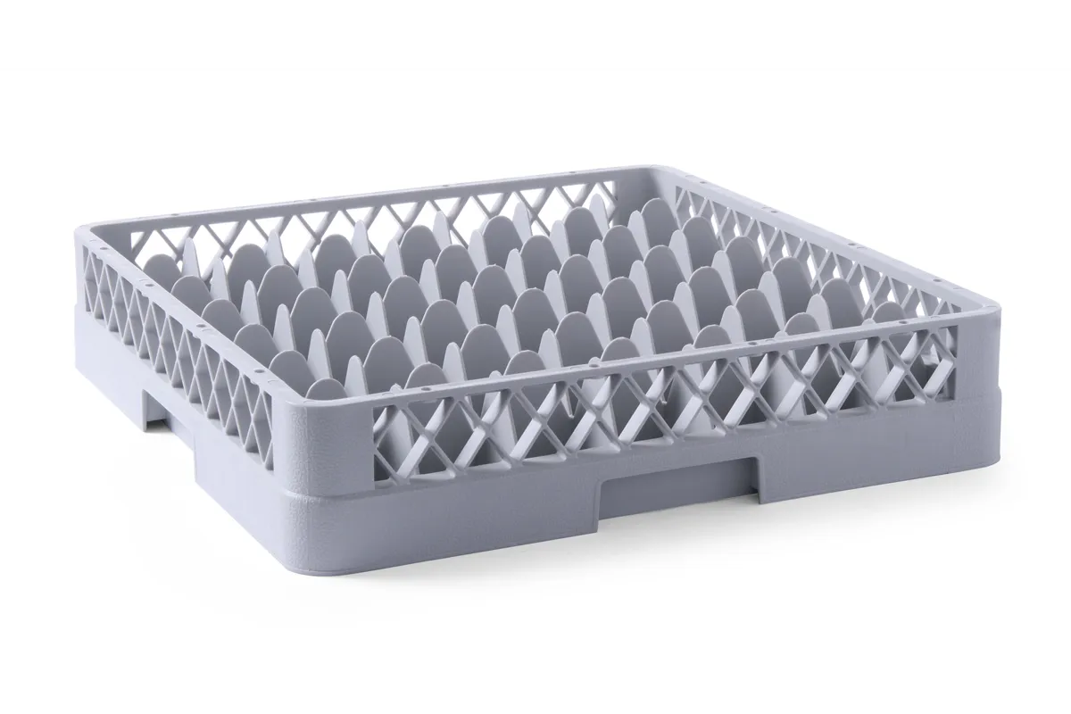 Kosz do szkła 500×500 mm, 36 przegródek – 75x75 mm, 500x500x104mm Hendi 877029
