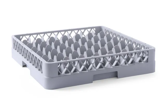 Kosz do szkła 500×500 mm, 36 przegródek – 75x75 mm, 500x500x104mm Hendi 877029