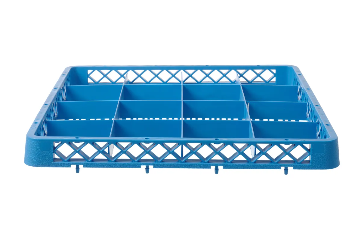 Nadstawka do kosza 500×500 mm, 16 przegródek – 112x112 mm, 500x500x45mm Hendi 877531