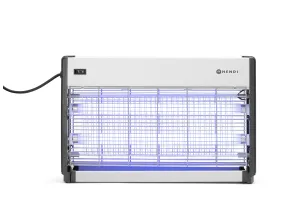 Lampa owadobójcza, Zasięg działania: 100 m², 230V/40W, 515x104x315mm Hendi 270165