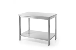 Stół centralny z półką – skręcany, Profi Line, 800x700x850 mm, 800x700x850mm Hendi 815830