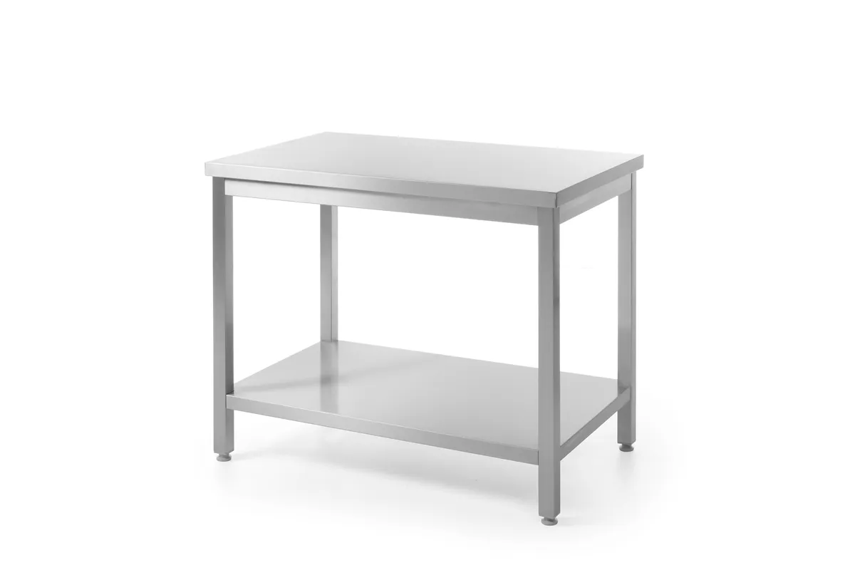 Stół centralny z półką – skręcany, Profi Line, 800x700x850 mm, 800x700x850mm Hendi 815830