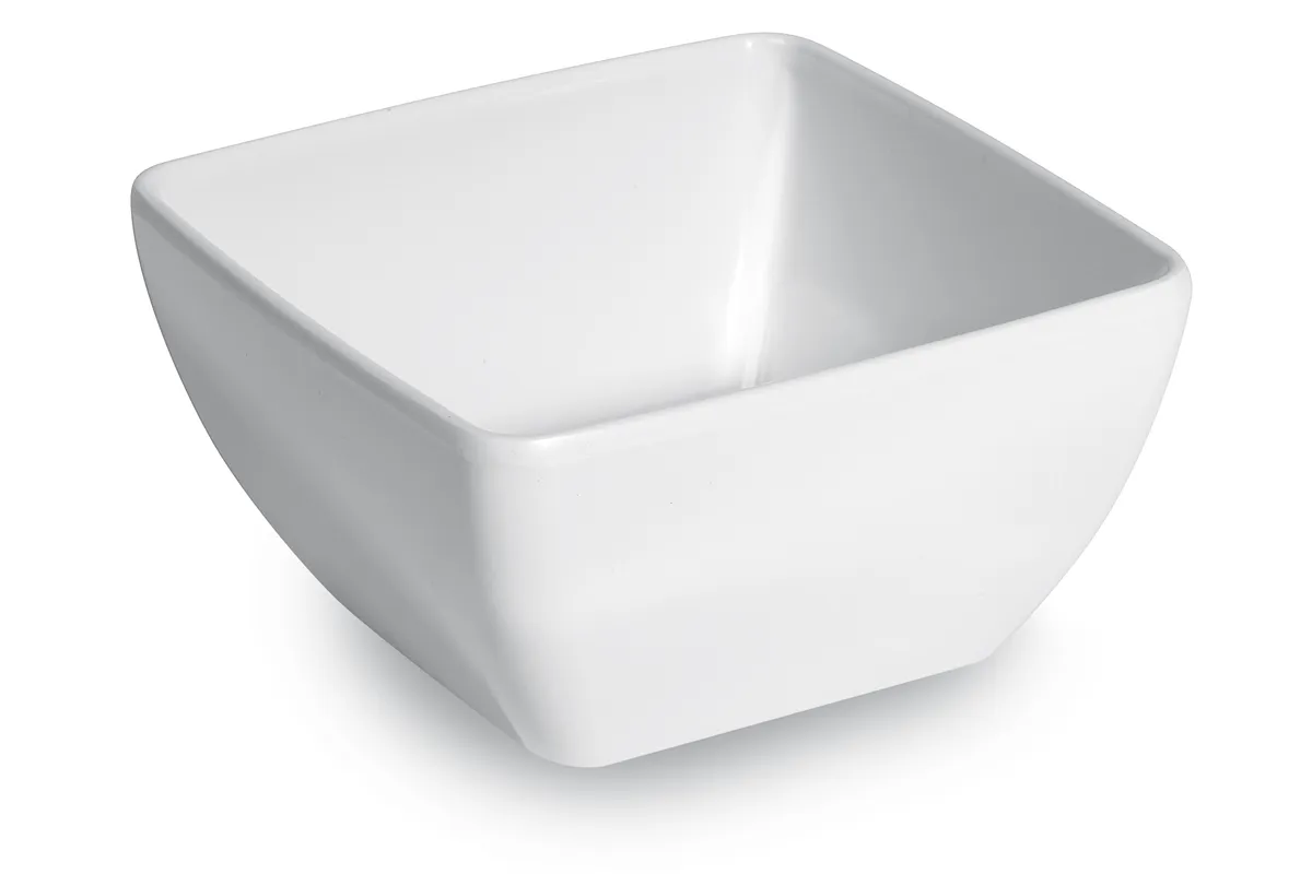 Miska kwadratowa, biały, 190x190x100mm Hendi 561577