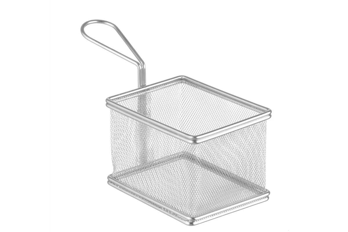 Koszyk miniaturowy do smażonych przekąsek, 125x100x85mm Hendi 426432