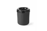 Śmietniczka stołowa/pojemnik na sztućce, czarny, ⌀130x160mm Hendi 421574