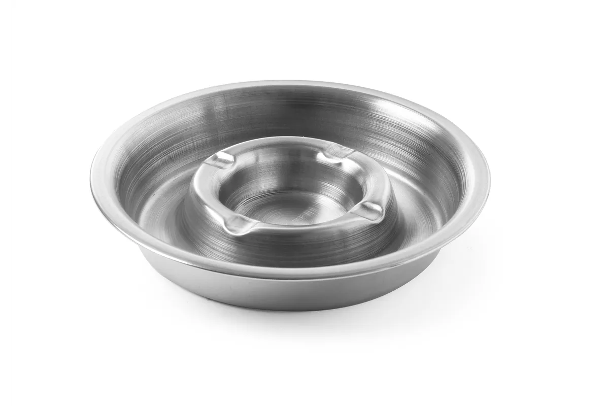 Popielnica z rynną na popiół, ⌀160x30mm Hendi 440100