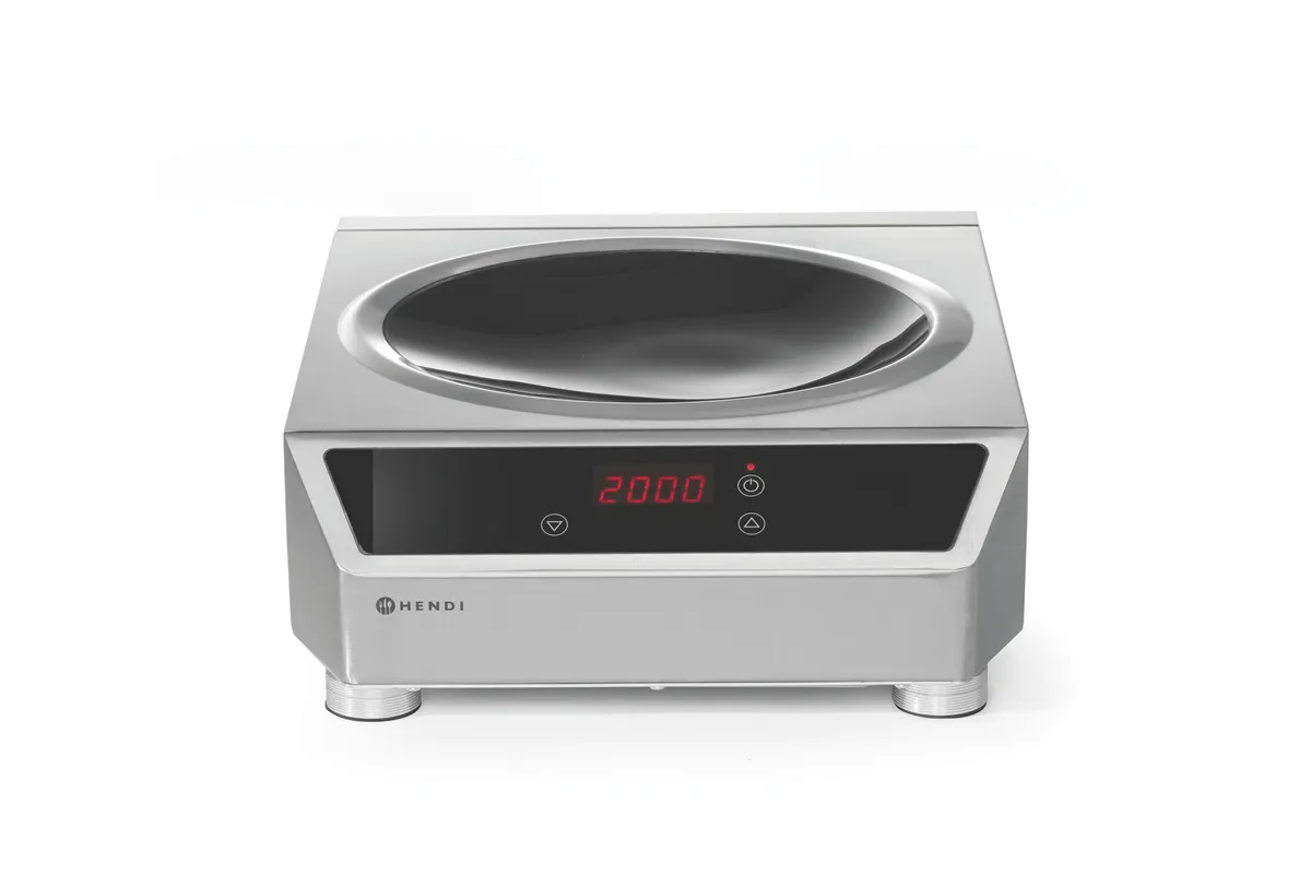 Wok indukcyjny 3500, Profi Line, kuchenka, 230V/3500W, 340x450x130mm Hendi 239766