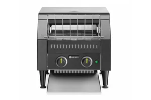 Toster przelotowy podwójny, czarny, 230V/2240W, 418x368x415mm Hendi 261354
