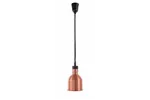 Lampa do podgrzewania potraw wisząca, cylindryczna, miedziany, 230V/250W, ⌀175x250mm Hendi 273890