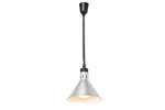 Lampa do podgrzewania potraw wisząca, stożkowa, srebrny, 230V/250W, ⌀275x250mm Hendi 273869