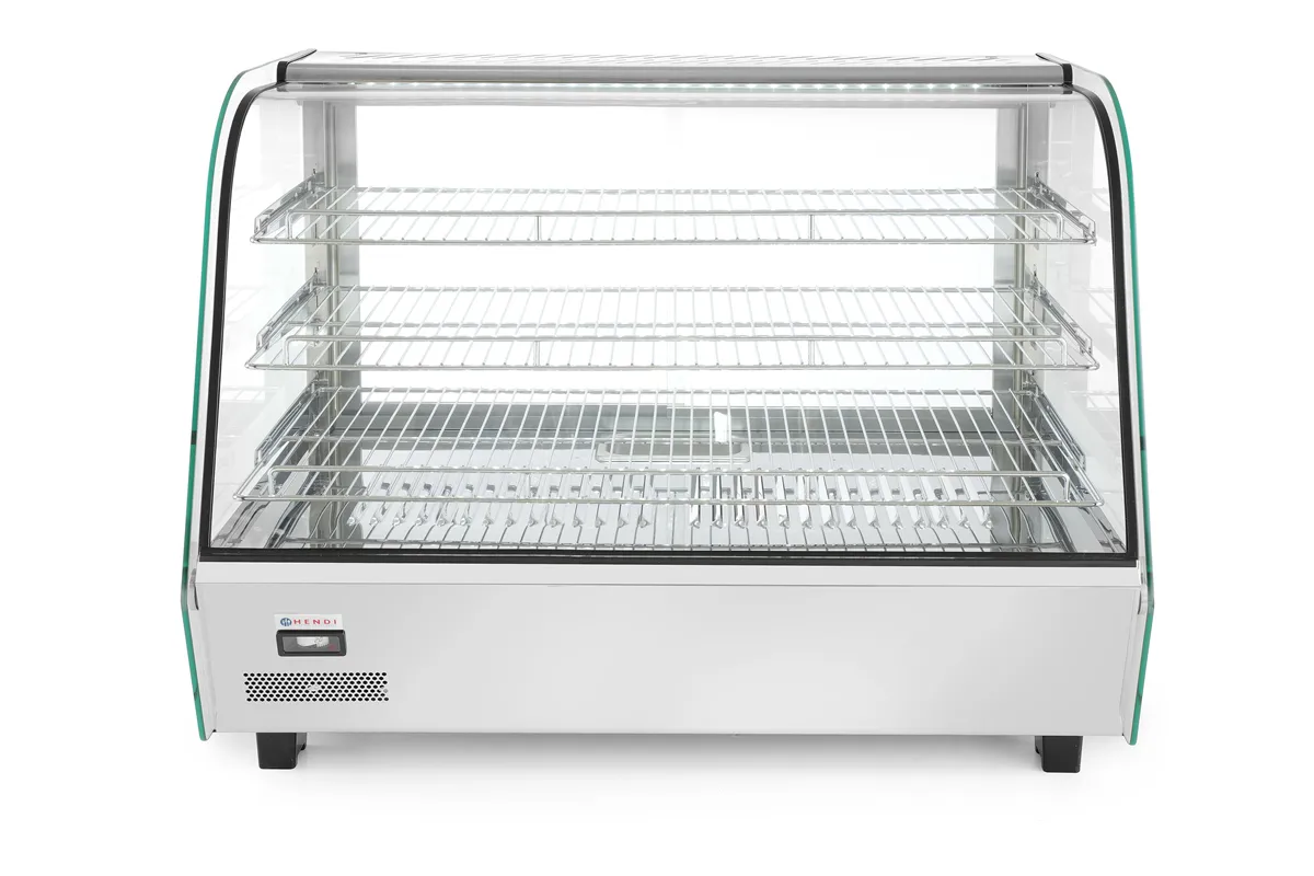 Witryna grzewcza nastawna, 160 litrów, 230V/1500W, 885x570x680mm Hendi 233733