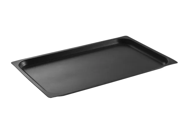 Pojemnik aluminiowy GN 1/1 z powłoką nieprzywierającą, GN 1/1, 530x325x20mm Hendi 805558