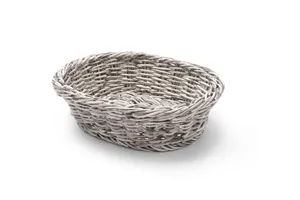 Koszyk owalny, jasnoszary, 250x190x65mm Hendi 426616
