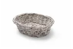 Koszyk owalny, jasnoszary, 250x190x65mm Hendi 426616