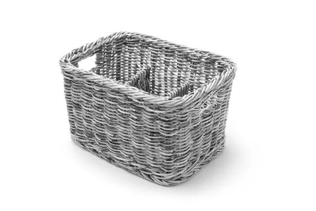 Koszyk na sztućce, jasnoszary, 260x180x150mm Hendi 426067