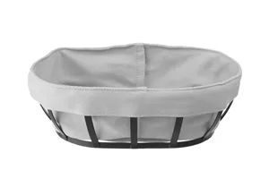 Kosz do pieczywa z workiem, owalny, 250x160x75mm Hendi 427125