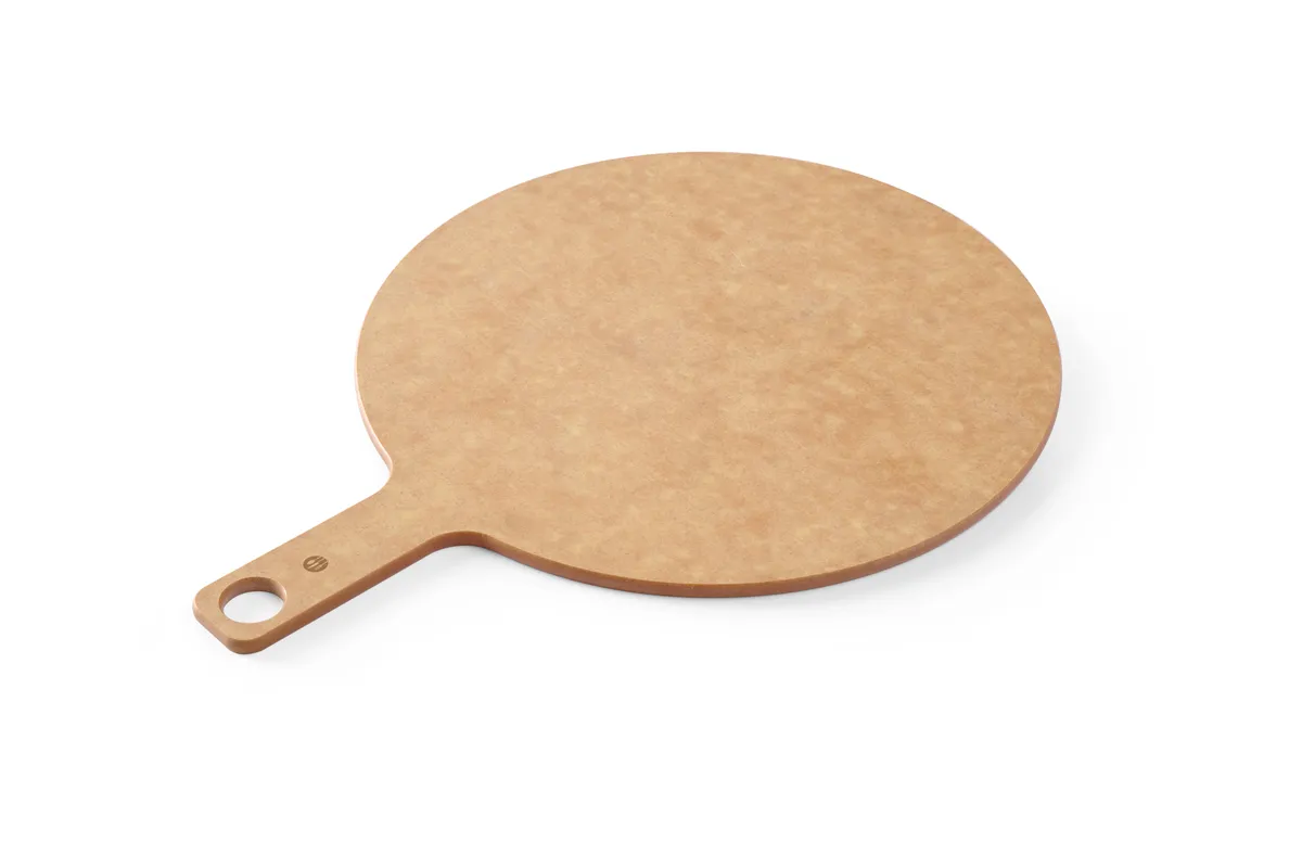 Deska do serwowania pizzy z uchwytem, ⌀356x6mm Hendi 500040