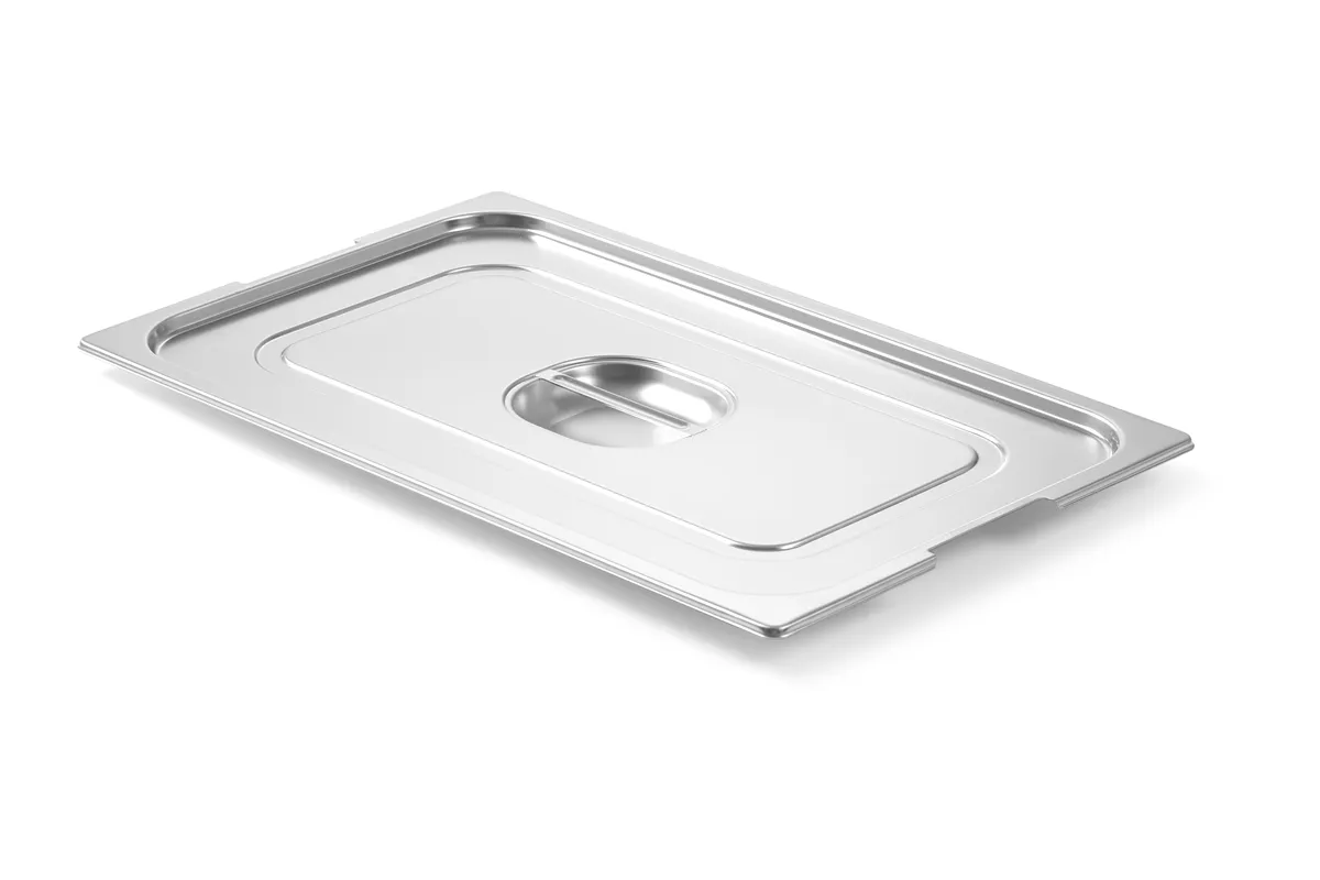 Pokrywka do pojemników GN z wycięciem na uchwyty, GN 1/1, 530x325mm Hendi 804209