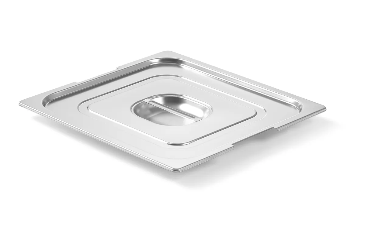 Pokrywka do pojemników GN z wycięciem na uchwyty, GN 2/3, 354x325mm Hendi 804216