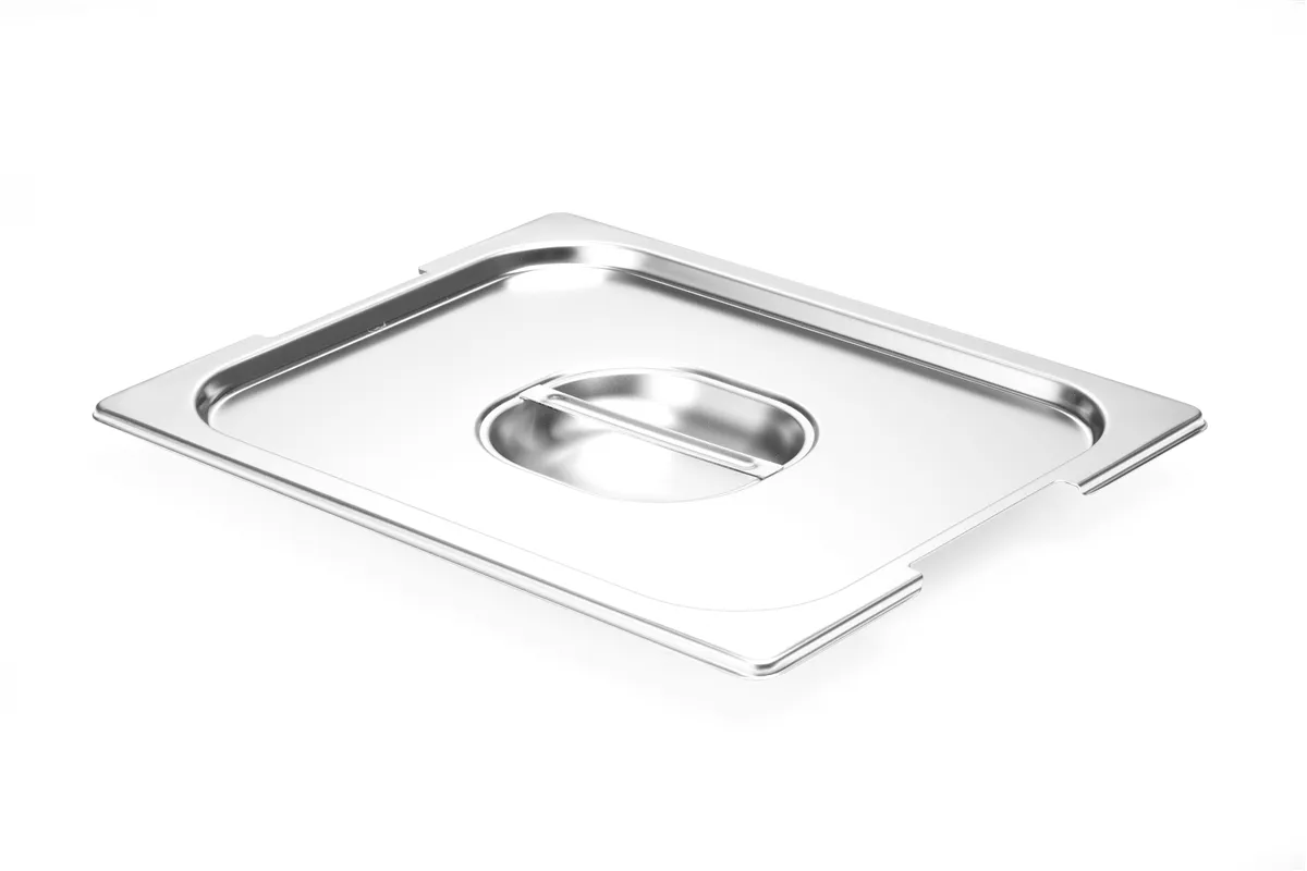 Pokrywka do pojemników GN z wycięciem na uchwyty, GN 1/2, 265x325mm Hendi 804223