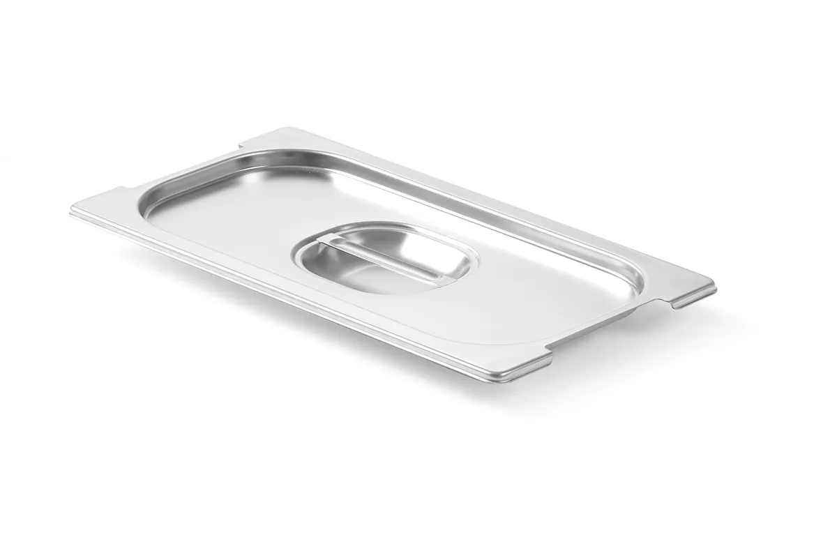 Pokrywka do pojemników GN z wycięciem na uchwyty, GN 1/3, 325x176mm Hendi 804230