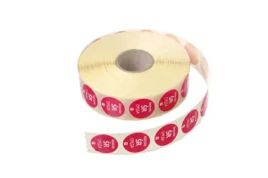 Etykiety Food Safety na każdy dzień tygodnia – jednorazowe, Środa, 2000 szt., ⌀19xmm Hendi 850022