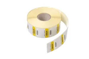 Etykiety Food Safety na każdy dzień tygodnia – wielorazowe, Wtorek, żółty, 1000 szt., 25x25mm Hendi 850084