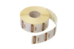 Etykiety Food Safety na każdy dzień tygodnia – wielorazowe, Czwartek, brązowy, 1000 szt., 25x25mm Hendi 850107