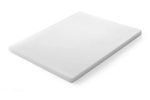 Deska do krojenia uniwersalna, biały, 500x350mm, Prostokątny Hendi 826386