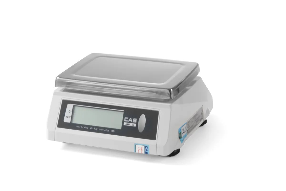 Waga wodoodporna z legalizacją, 10 kg, 278x317x141mm CAS 580370