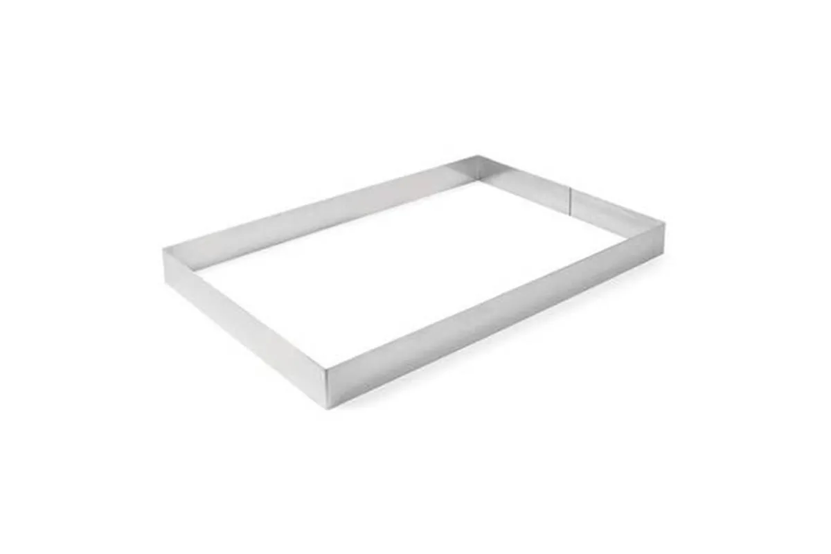 Rant piekarniczo-cukierniczy prostokątny, 385x285x60mm Hendi 512432