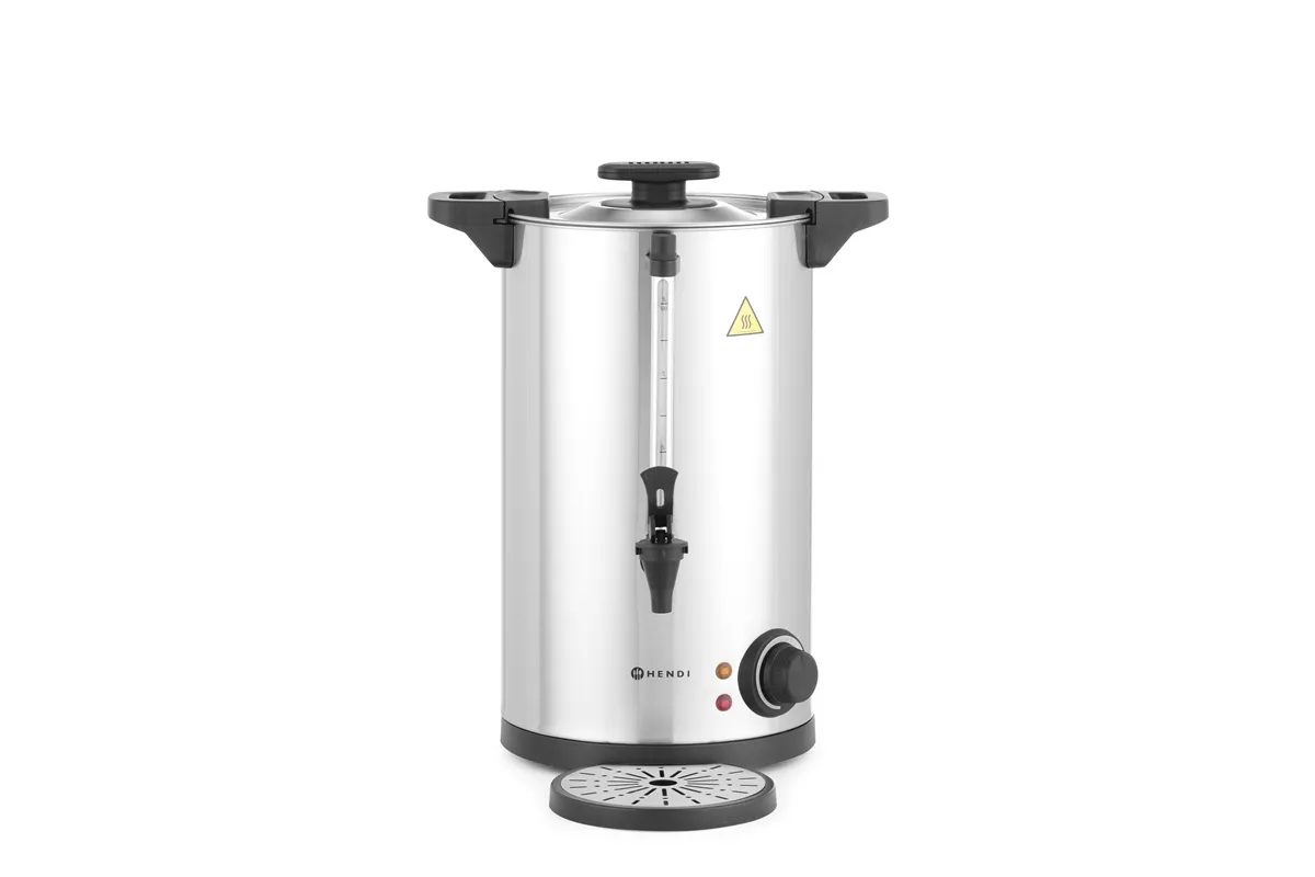 Warnik do wody o podwójnych ściankach, 9L, 220-240V/1500W, 340x315x430mm Hendi 211168