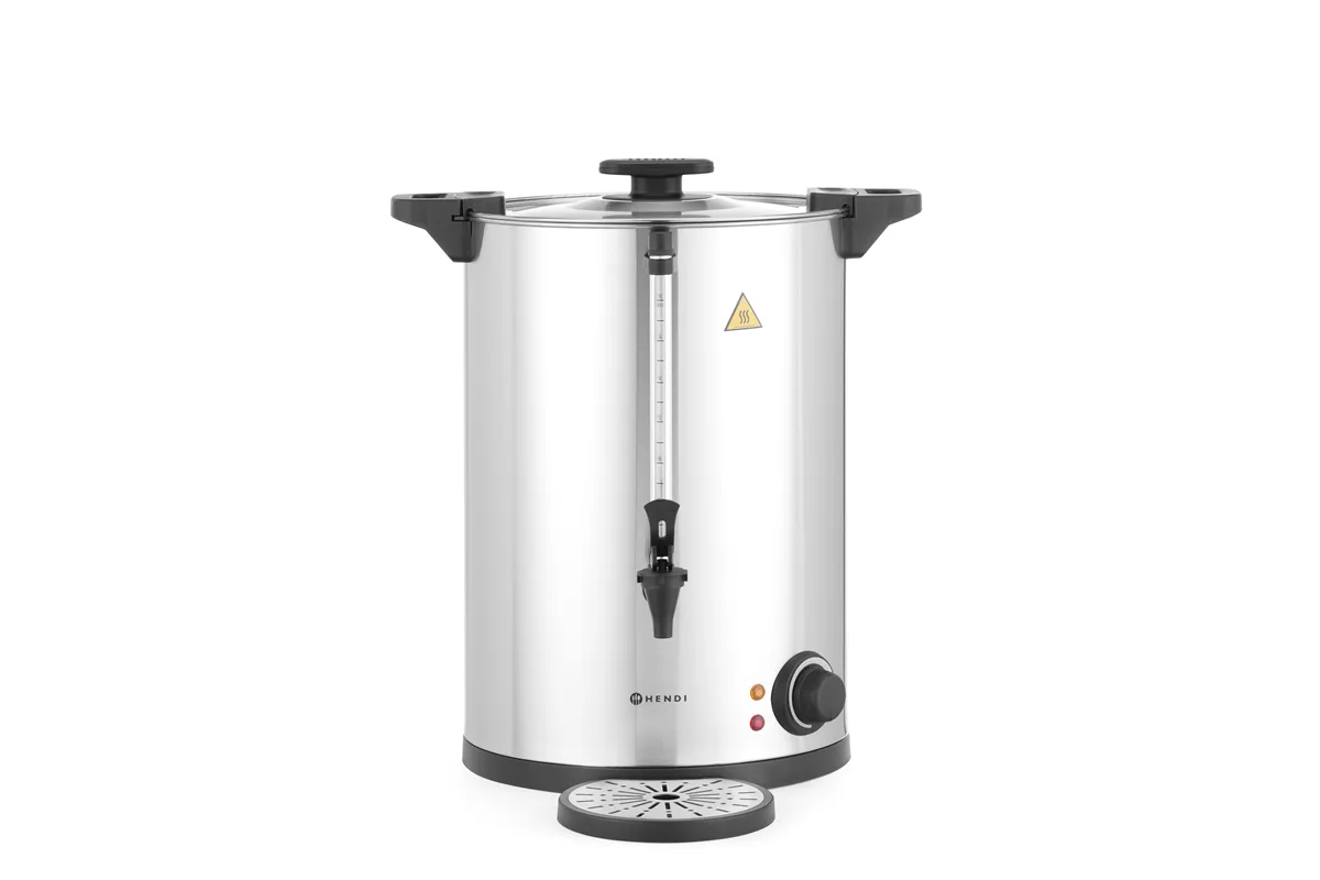 Warnik do wody o podwójnych ściankach, 17L, 220-240V/2500W, 415x382x480mm Hendi 211175