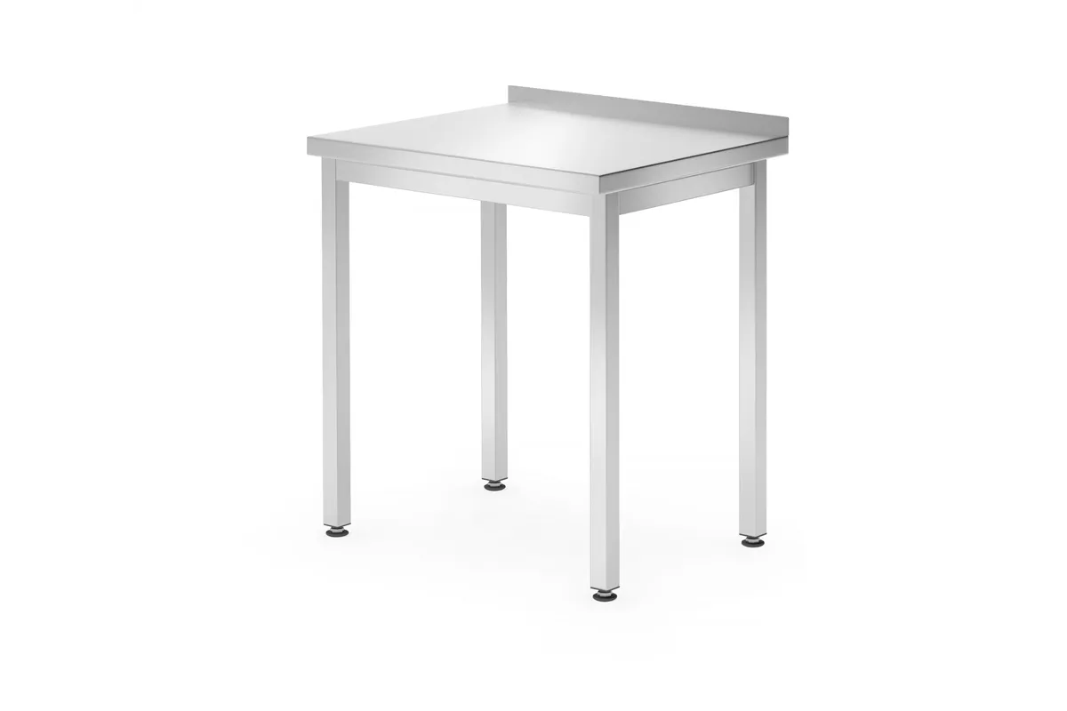 Stół przyścienny – skręcany, głębokość 600 mm, Profi Line, 800x600x850mm Hendi 811238