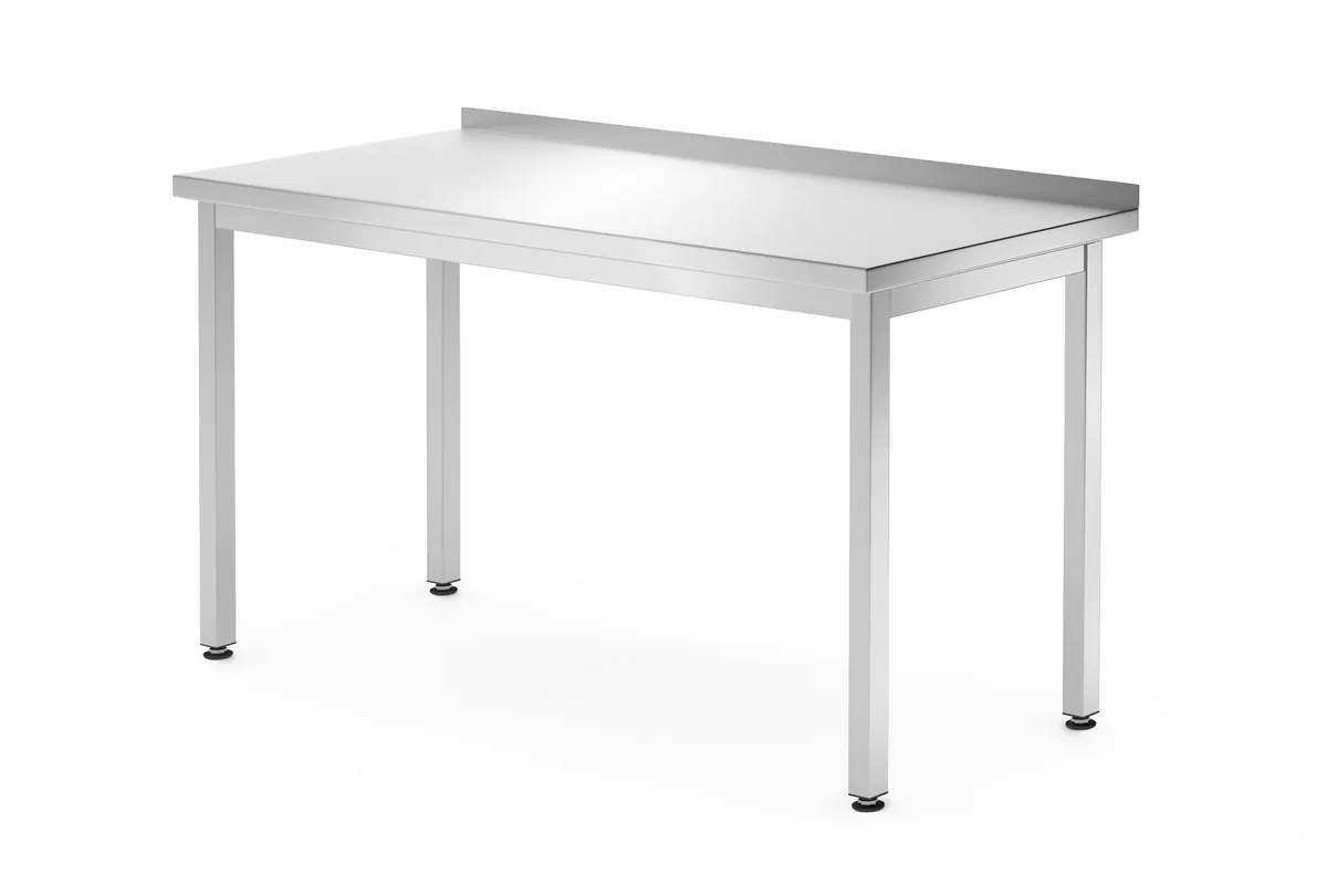 Stół przyścienny – skręcany, głębokość 600 mm, Profi Line, 1400x600x850mm Hendi 811269