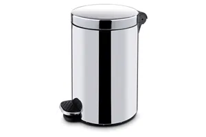 Kosz pedałowy okrągły z wkładem, 5L, ⌀210x280mm Hendi 691311