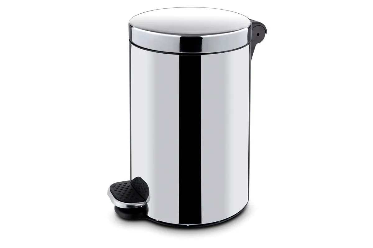 Kosz pedałowy okrągły z wkładem, 5L, ⌀210x280mm Hendi 691311