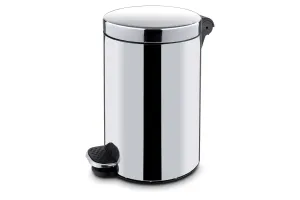 Kosz pedałowy okrągły z wkładem, 20L, ⌀300x440mm Hendi 691335