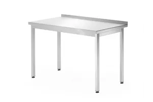 Stół przyścienny – skręcany, głębokość 700 mm, Profi Line, 1200x700x850mm Hendi 812686