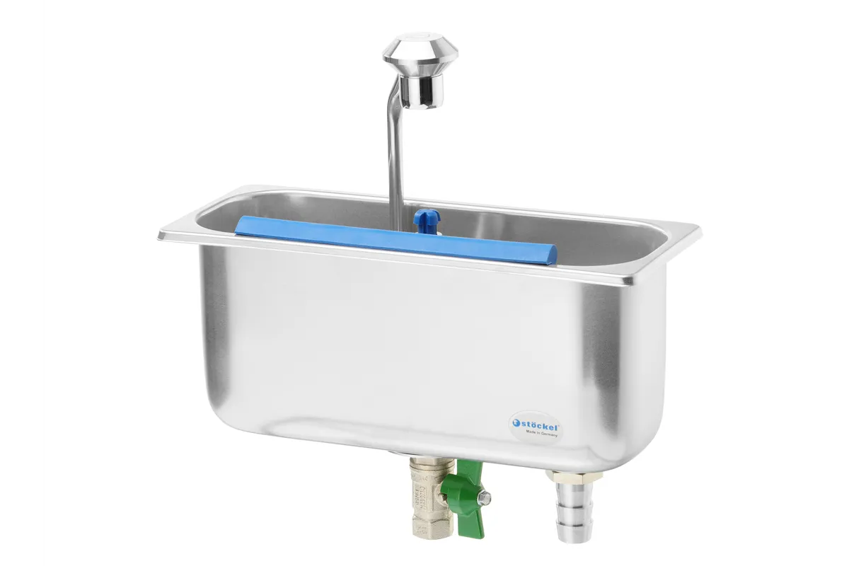 Płuczka do gałkownic, Profi Line, z systemem myjącym do zabudowy, 270x110x115mm Stöckel 755181