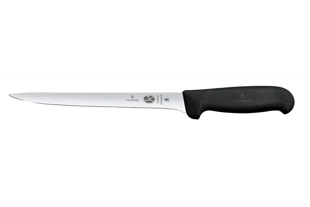 Nóż do filetowania, czarny, 339mm Victorinox 5.3763.20