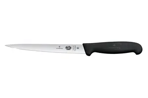 Nóż do filetowania, czarny, 310mm Victorinox 5.3813.18