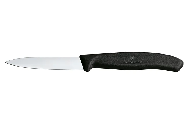 Nóż do jarzyn gładki, czarny, 190mm Victorinox 6.7603