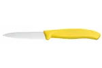 Nóż do jarzyn z ząbkowanym ostrzem, żółty, 190mm Victorinox 6.7636.L118