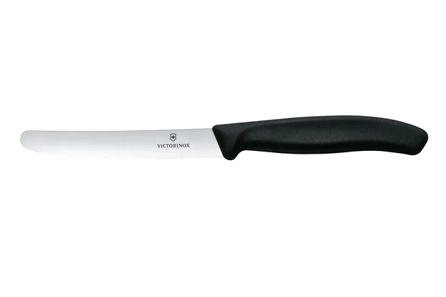 Nóż do pomidorów, czarny, 219mm Victorinox 6.7833