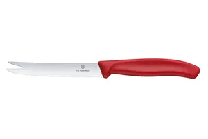 Nóż do sera i kiełbasy, czerwony, 219mm Victorinox 6.7861