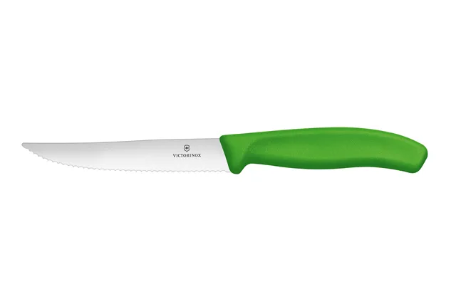 Nóż do steków i pizzy, zielony, 232mm Victorinox 6.7936.12L4