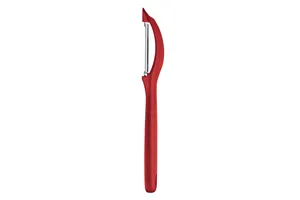 Obieraczka uniwersalna z ząbkowanym ostrzem, czerwony Victorinox 7.6075.1