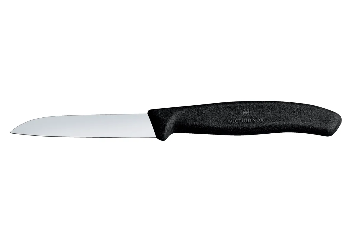 Nóż do obierania, czarny, 189mm Victorinox 6.7403