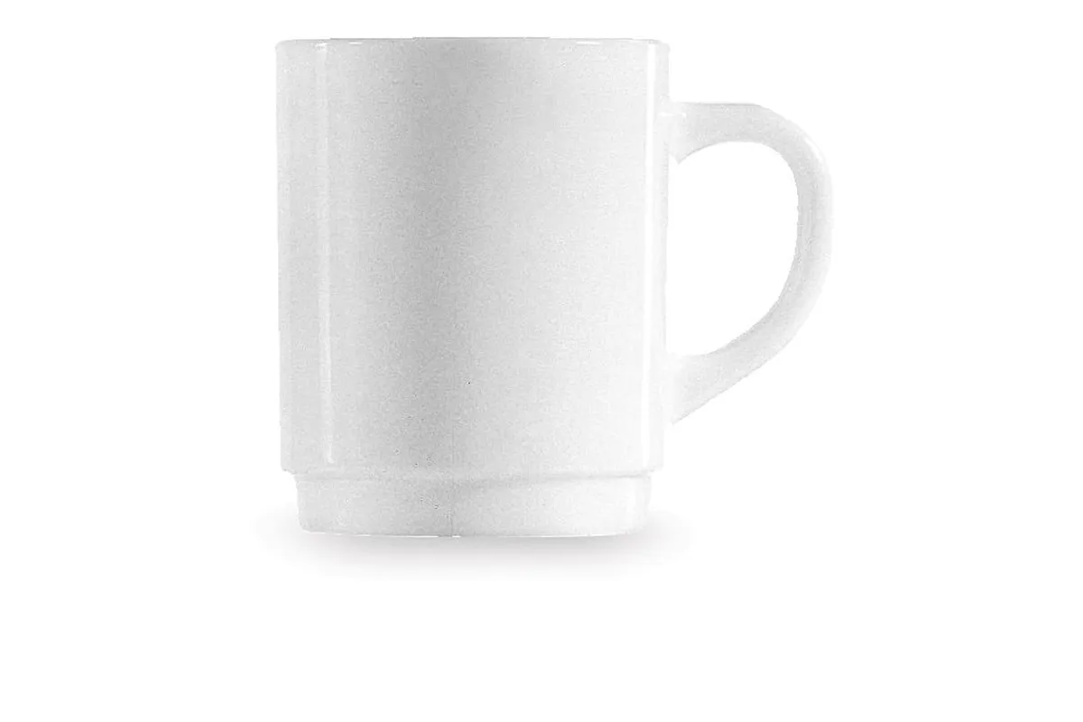 Kubek Restaurant, 290 ml, 0,29L, biały, 6 szt., ⌀79x90mm Arcoroc 18316